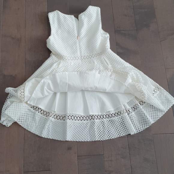Baker by Ted Baker girls White eyelet dress - Picture 2 of 4
